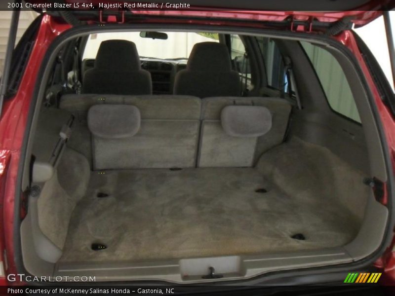 Majestic Red Metallic / Graphite 2001 Chevrolet Blazer LS 4x4