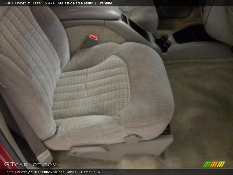 Majestic Red Metallic / Graphite 2001 Chevrolet Blazer LS 4x4