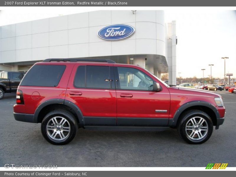 Redfire Metallic / Black/Stone 2007 Ford Explorer XLT Ironman Edition