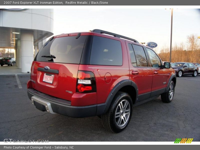 Redfire Metallic / Black/Stone 2007 Ford Explorer XLT Ironman Edition