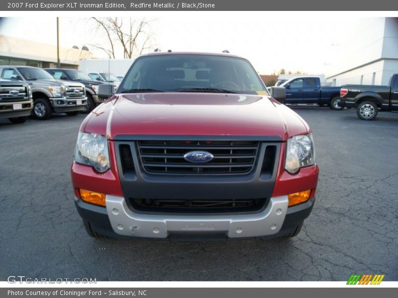 Redfire Metallic / Black/Stone 2007 Ford Explorer XLT Ironman Edition