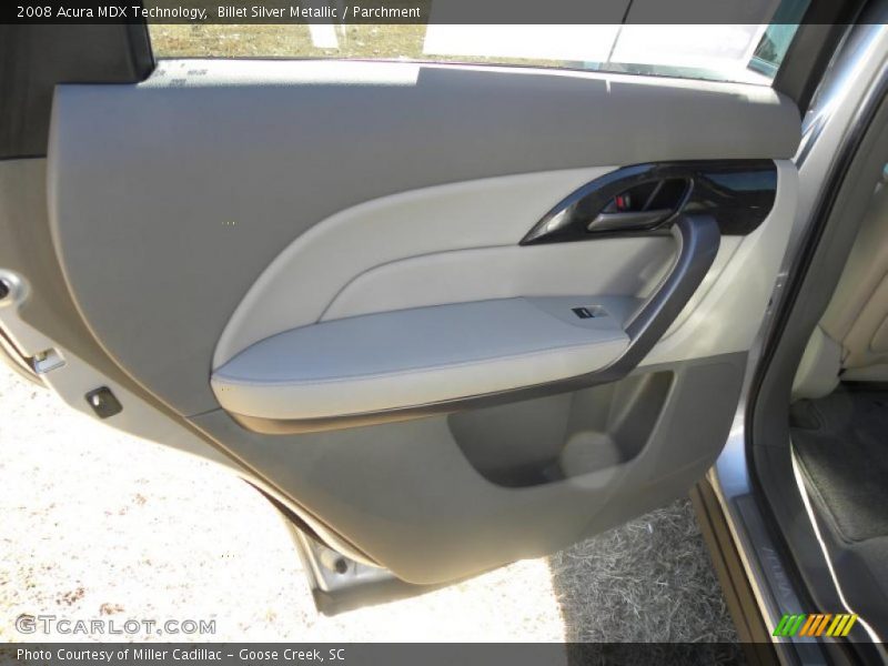 Billet Silver Metallic / Parchment 2008 Acura MDX Technology