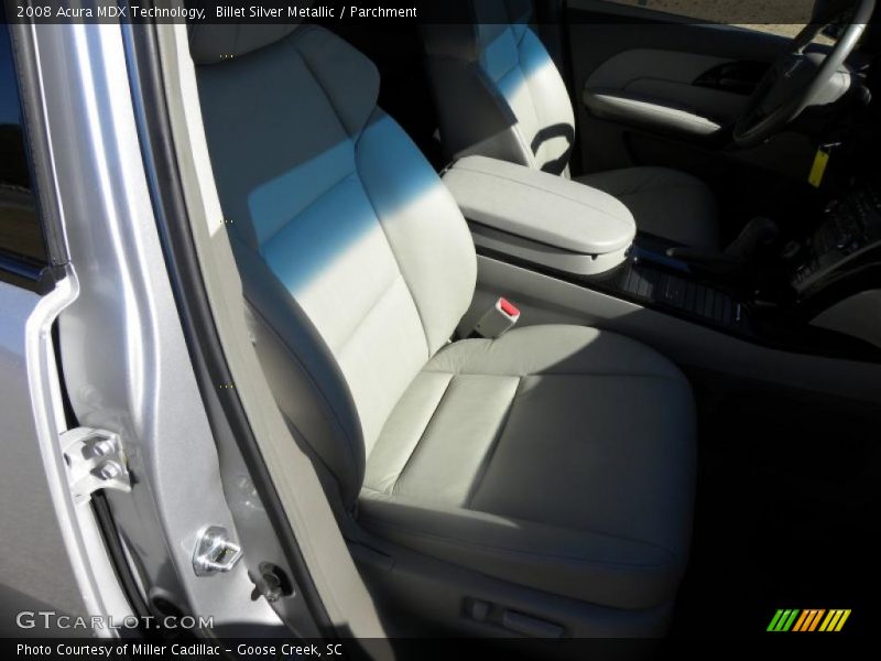 Billet Silver Metallic / Parchment 2008 Acura MDX Technology