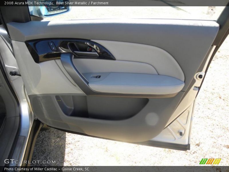 Billet Silver Metallic / Parchment 2008 Acura MDX Technology
