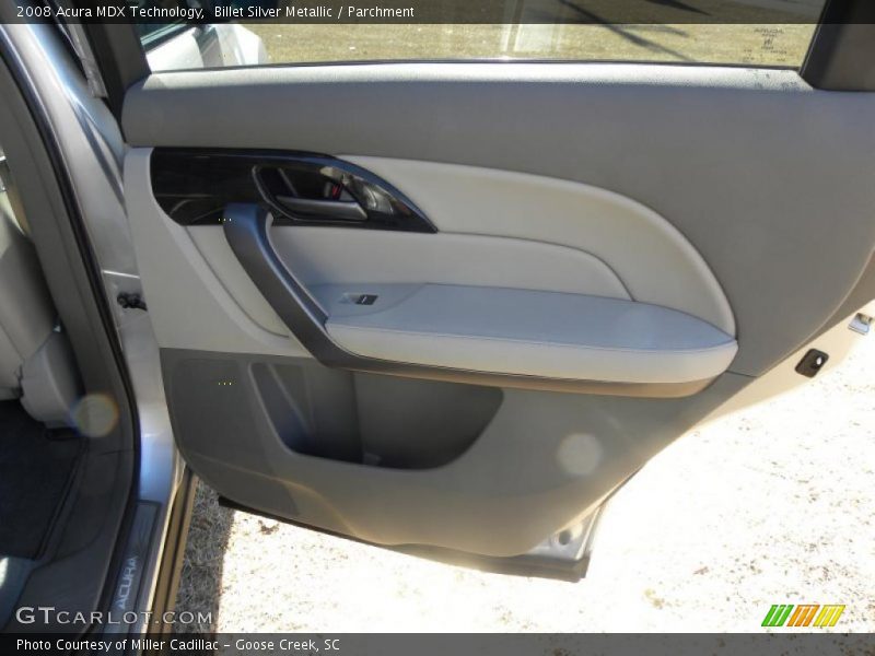 Billet Silver Metallic / Parchment 2008 Acura MDX Technology