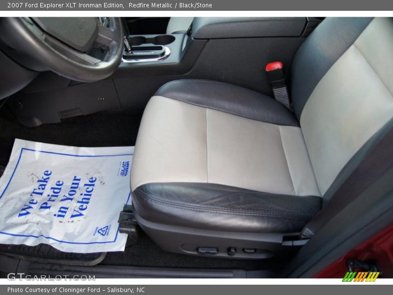 Redfire Metallic / Black/Stone 2007 Ford Explorer XLT Ironman Edition