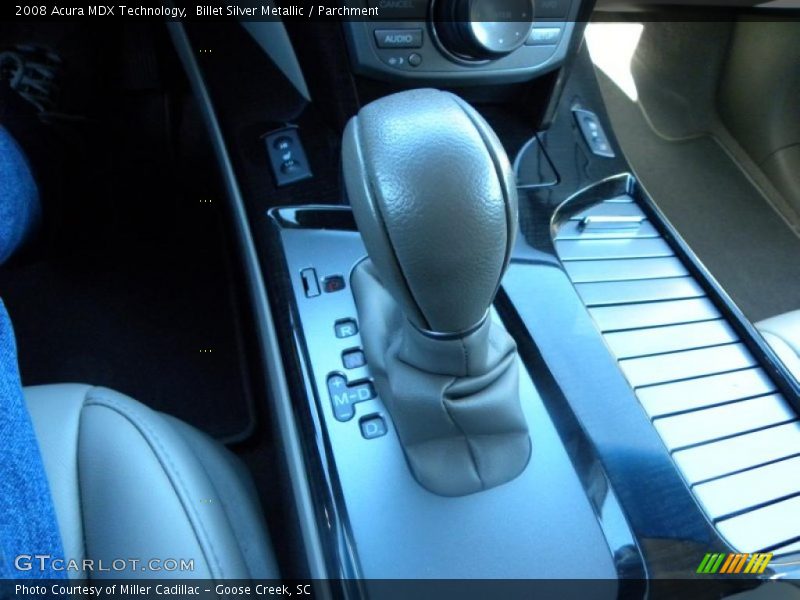 Billet Silver Metallic / Parchment 2008 Acura MDX Technology