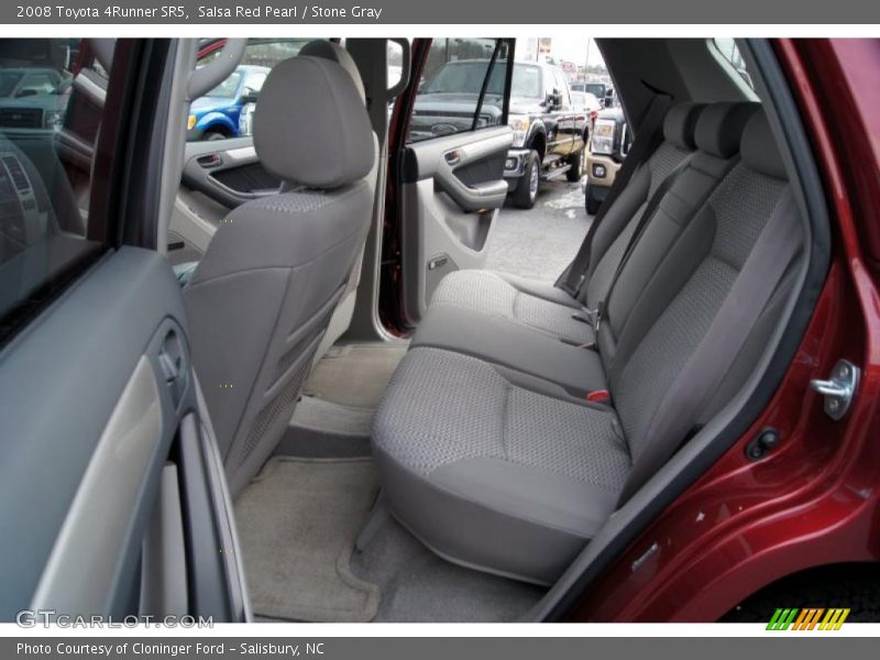 Salsa Red Pearl / Stone Gray 2008 Toyota 4Runner SR5