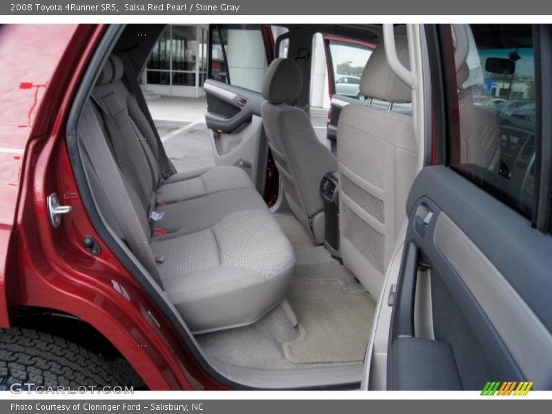 Salsa Red Pearl / Stone Gray 2008 Toyota 4Runner SR5