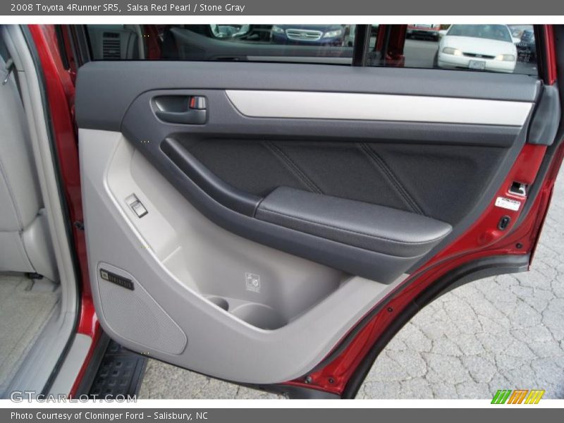 Salsa Red Pearl / Stone Gray 2008 Toyota 4Runner SR5