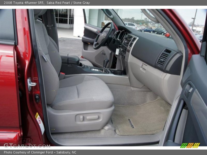 Salsa Red Pearl / Stone Gray 2008 Toyota 4Runner SR5