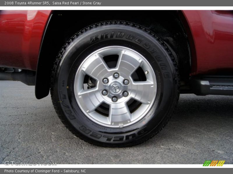 Salsa Red Pearl / Stone Gray 2008 Toyota 4Runner SR5