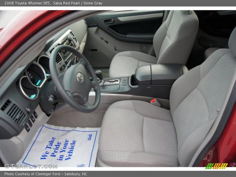 Salsa Red Pearl / Stone Gray 2008 Toyota 4Runner SR5