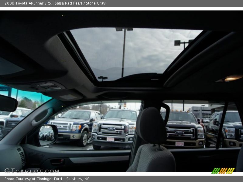 Salsa Red Pearl / Stone Gray 2008 Toyota 4Runner SR5