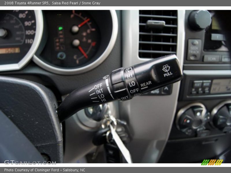 Salsa Red Pearl / Stone Gray 2008 Toyota 4Runner SR5