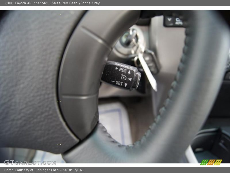 Salsa Red Pearl / Stone Gray 2008 Toyota 4Runner SR5
