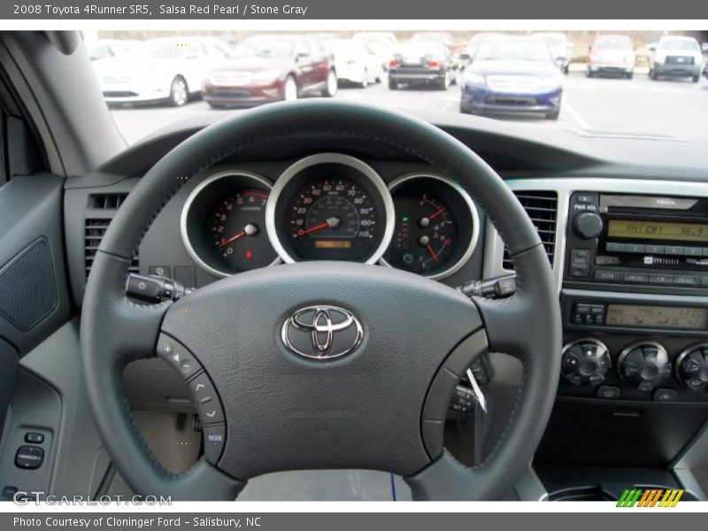Salsa Red Pearl / Stone Gray 2008 Toyota 4Runner SR5