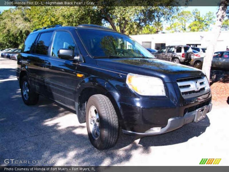 Nighthawk Black Pearl / Gray 2006 Honda Pilot EX-L