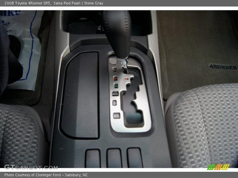 Salsa Red Pearl / Stone Gray 2008 Toyota 4Runner SR5