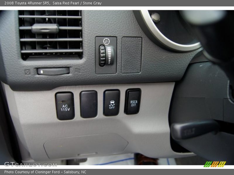 Salsa Red Pearl / Stone Gray 2008 Toyota 4Runner SR5
