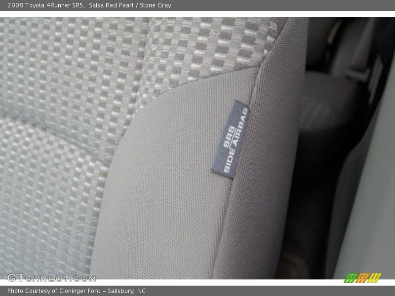 Salsa Red Pearl / Stone Gray 2008 Toyota 4Runner SR5