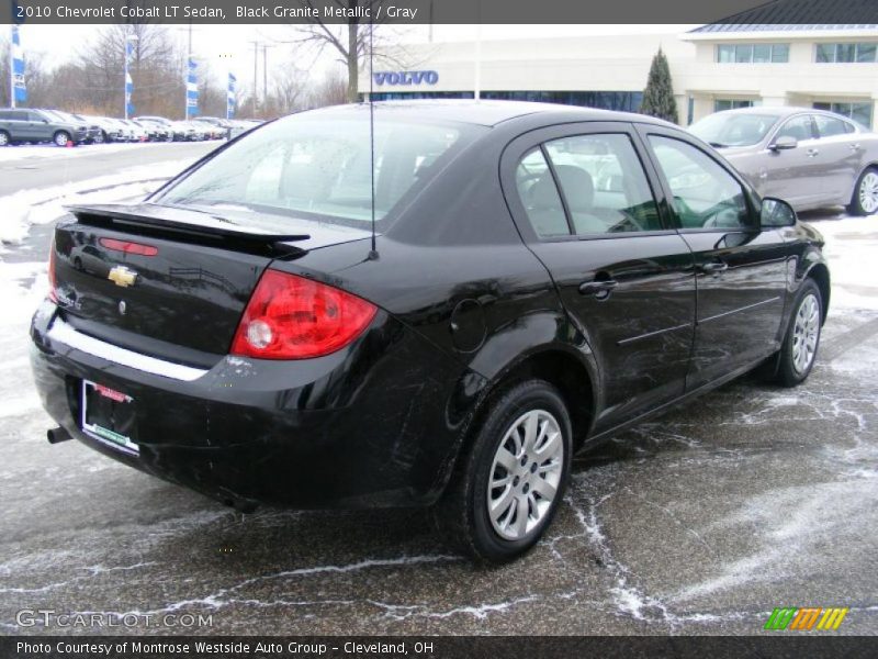 Black Granite Metallic / Gray 2010 Chevrolet Cobalt LT Sedan