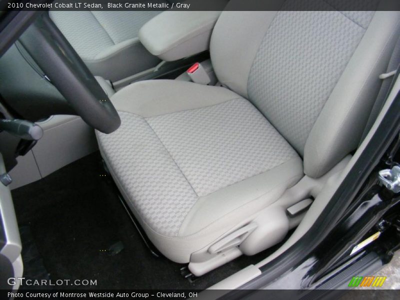 Black Granite Metallic / Gray 2010 Chevrolet Cobalt LT Sedan