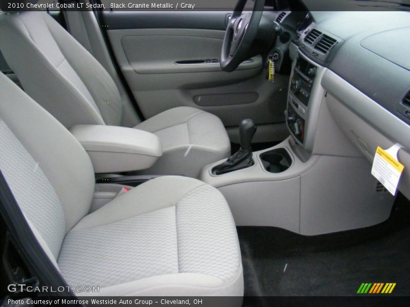 Black Granite Metallic / Gray 2010 Chevrolet Cobalt LT Sedan
