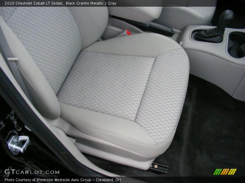 Black Granite Metallic / Gray 2010 Chevrolet Cobalt LT Sedan
