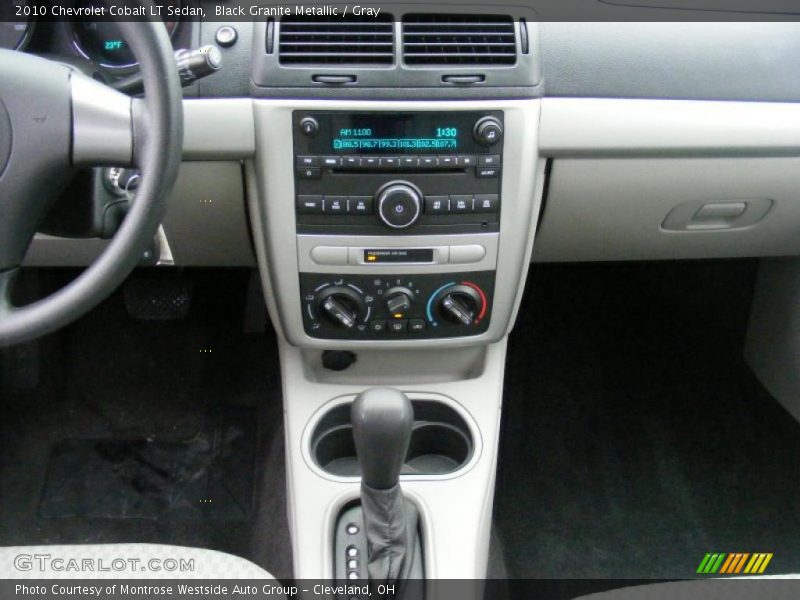 Black Granite Metallic / Gray 2010 Chevrolet Cobalt LT Sedan