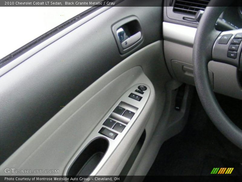 Black Granite Metallic / Gray 2010 Chevrolet Cobalt LT Sedan