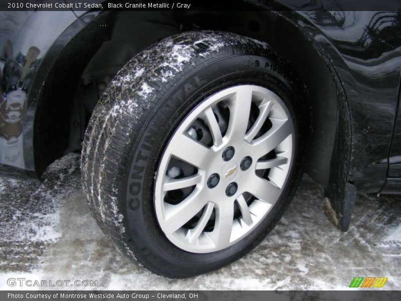 Black Granite Metallic / Gray 2010 Chevrolet Cobalt LT Sedan
