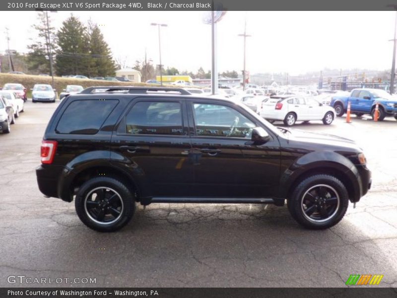 Black / Charcoal Black 2010 Ford Escape XLT V6 Sport Package 4WD