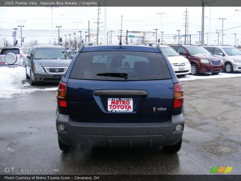 Neptune Blue Metallic / Graphite 2005 Pontiac Vibe