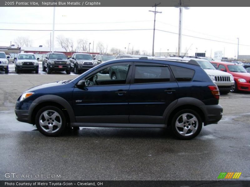Neptune Blue Metallic / Graphite 2005 Pontiac Vibe