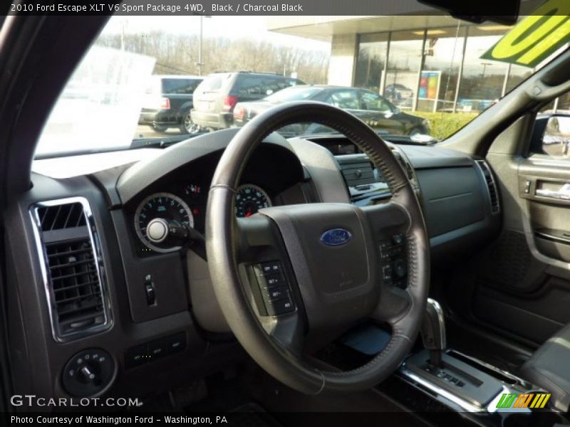 Black / Charcoal Black 2010 Ford Escape XLT V6 Sport Package 4WD