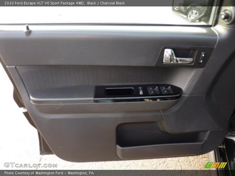 Black / Charcoal Black 2010 Ford Escape XLT V6 Sport Package 4WD