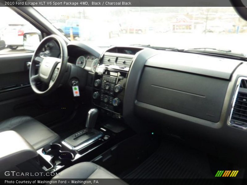 Black / Charcoal Black 2010 Ford Escape XLT V6 Sport Package 4WD