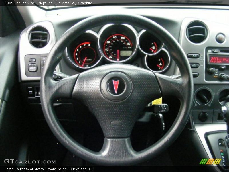 Neptune Blue Metallic / Graphite 2005 Pontiac Vibe