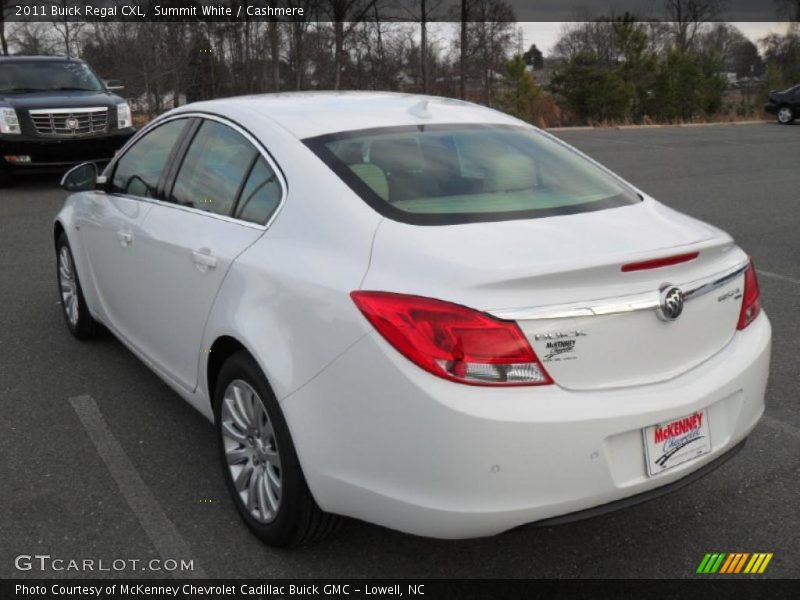 Summit White / Cashmere 2011 Buick Regal CXL