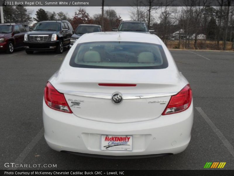 Summit White / Cashmere 2011 Buick Regal CXL