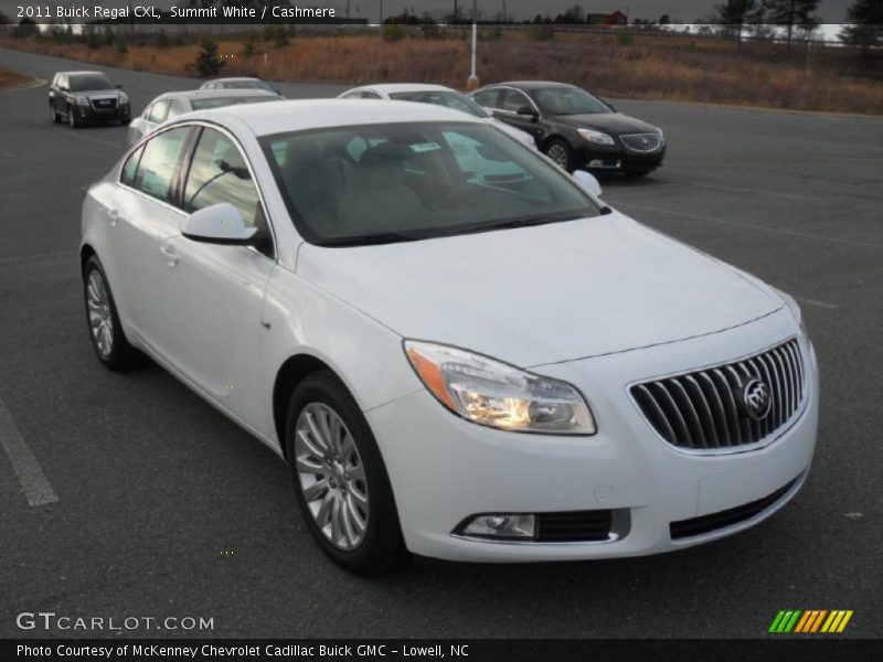 Summit White / Cashmere 2011 Buick Regal CXL