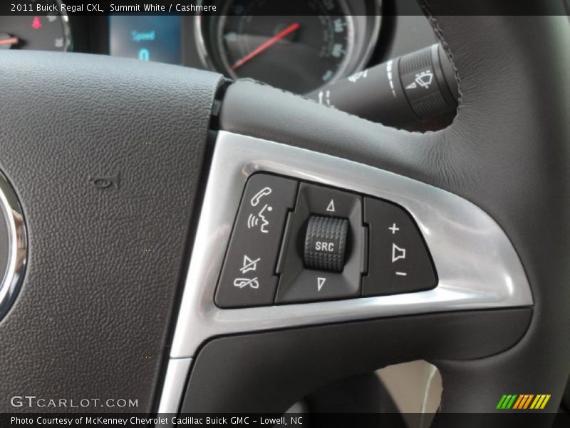 Controls of 2011 Regal CXL