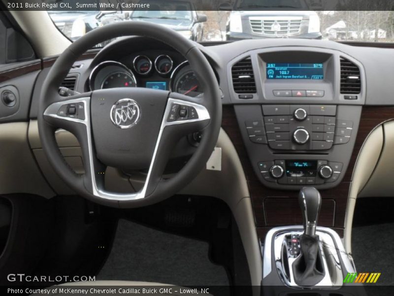 Summit White / Cashmere 2011 Buick Regal CXL