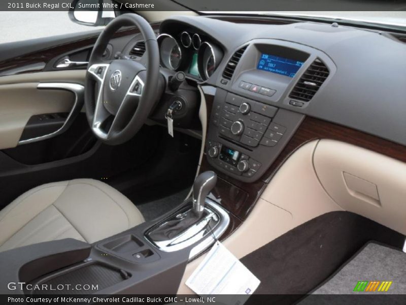 Summit White / Cashmere 2011 Buick Regal CXL