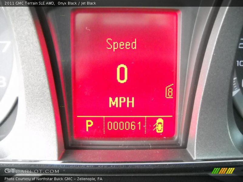 Onyx Black / Jet Black 2011 GMC Terrain SLE AWD