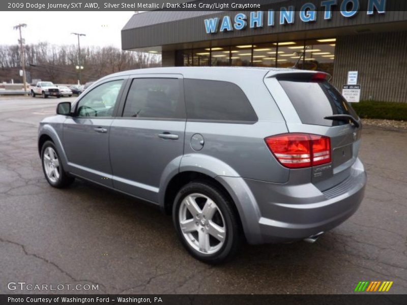 Silver Steel Metallic / Dark Slate Gray/Light Graystone 2009 Dodge Journey SXT AWD