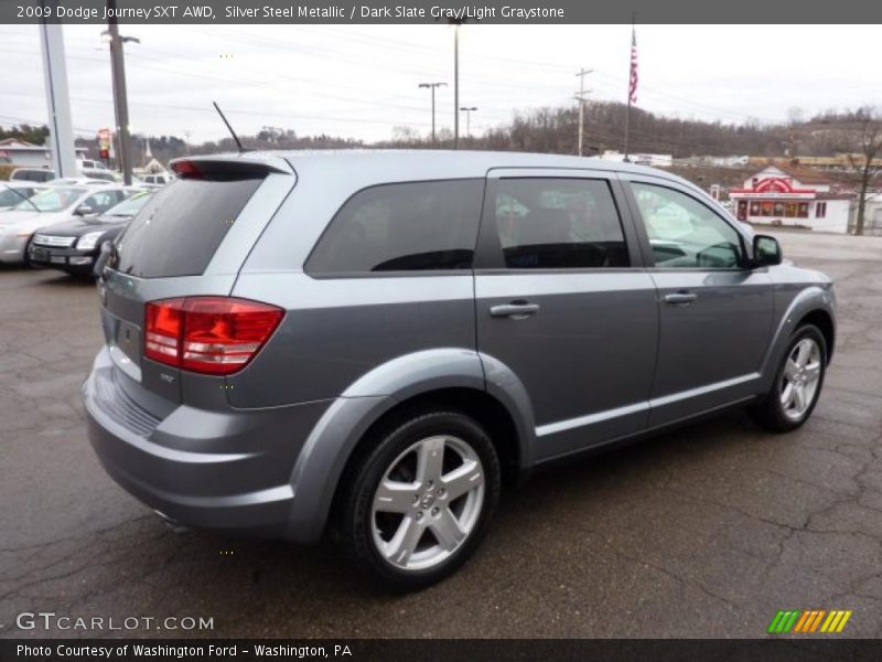 Silver Steel Metallic / Dark Slate Gray/Light Graystone 2009 Dodge Journey SXT AWD