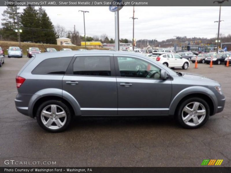 Silver Steel Metallic / Dark Slate Gray/Light Graystone 2009 Dodge Journey SXT AWD