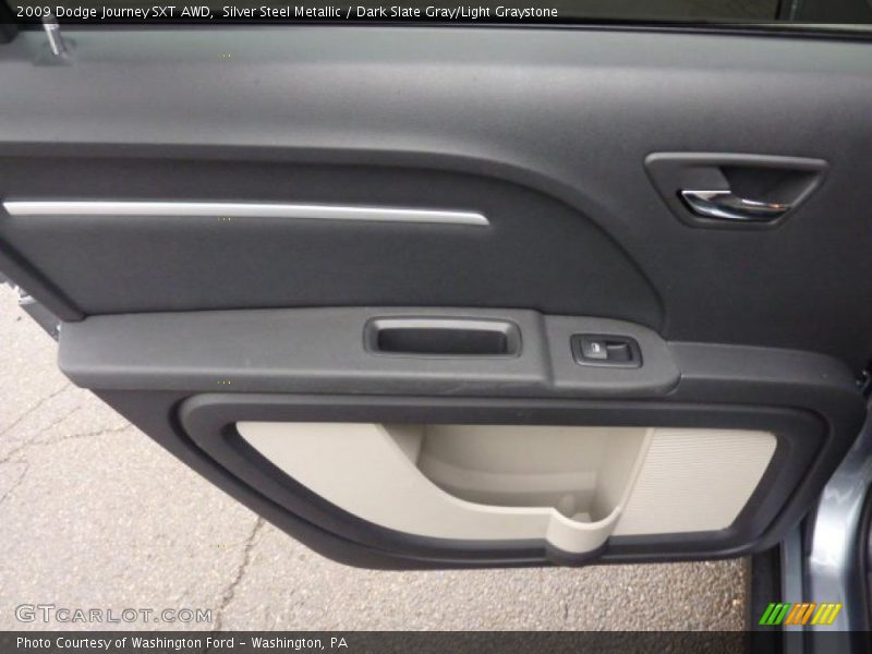 Silver Steel Metallic / Dark Slate Gray/Light Graystone 2009 Dodge Journey SXT AWD
